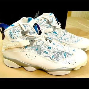 Rare 08 Authentic Jordan Six Rings Utah Jazz SZ 12